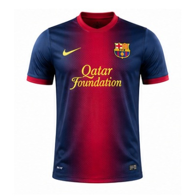Barcelona 12/13 Home Player Version Retro Jersey