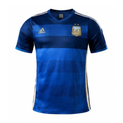 Argentina 2014 Away Player Version Retro Jersey