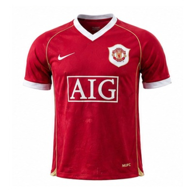 M-U 06/07 Home Player Version Retro Jersey