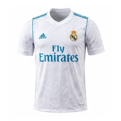 Real Madrid 17/18 Home Player Version Retro Jersey