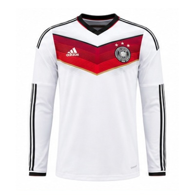 Germany 2014 Home Long Sleeve Player Version Retro Jersey