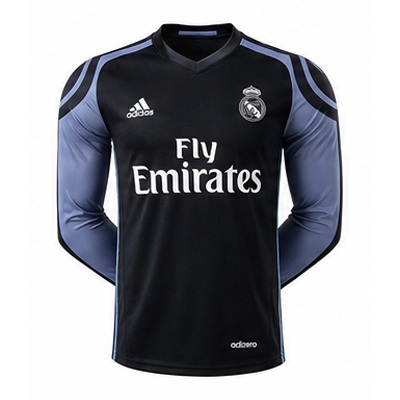 Real Madrid 16/17 Third Away Long Sleeve Player Version Retro Jersey