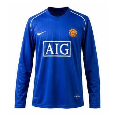 M-U 07/08 Goalkeeper Long Sleeve Retro Jersey
