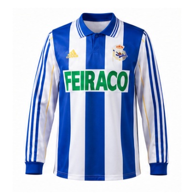 Deportivo La Coruna 99/00 Home Long Sleeve Retro Jersey