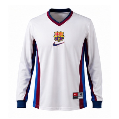 Barcelona 98/99 Away Long Sleeve Retro Jersey