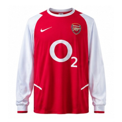 Arsenal 04/05 Home Long Sleeve Retro Jersey