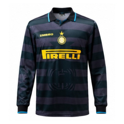 Inter Milan 97/98 Third Away Long Sleeve Retro Jersey
