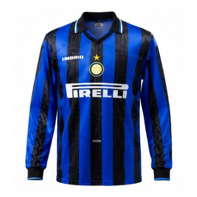 Inter Milan 97/98 Home Long Sleeve Retro Jersey