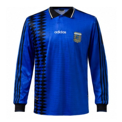 Argentina 1994 Away Long Sleeve Retro Jersey