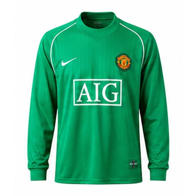 M-U 07/08 Goalkeeper Long Sleeve Retro Jersey