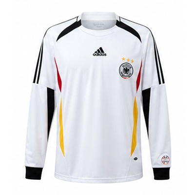 Germany 2006 Home Long Sleeve Retro Jersey