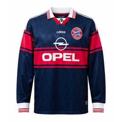 Bayern Munich 97/98 Away Long Sleeve Retro Jersey