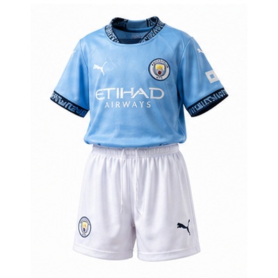 Manchester City 24/25 Home kids kit Jersey SZIE