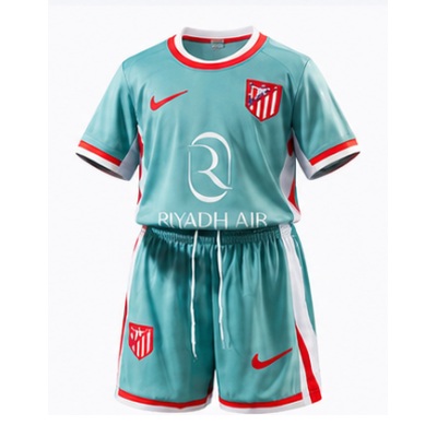 Atletico Madrid 2024/25 Away kids kit Jersey SZIE