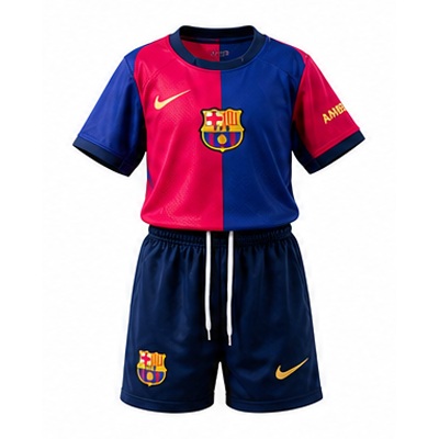 Barcelona 24/25 Home kids kit Jersey