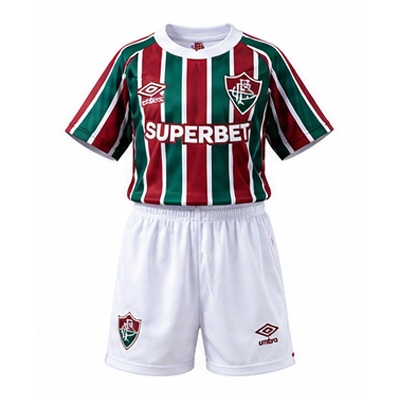 Fluminense 25/26 Home kids kit Jersey