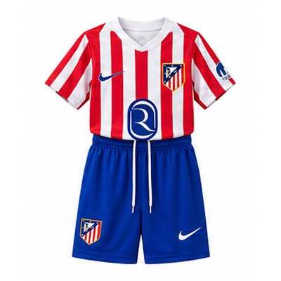 Atletico Madrid 25/26 Home kids kit Jersey