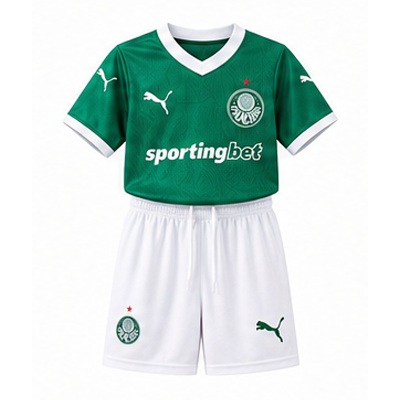 Palmeiras 25/26 Home kids kit Jersey