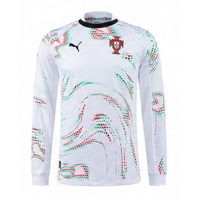 2025 Player Long Sleeve Portugal Away Jersey