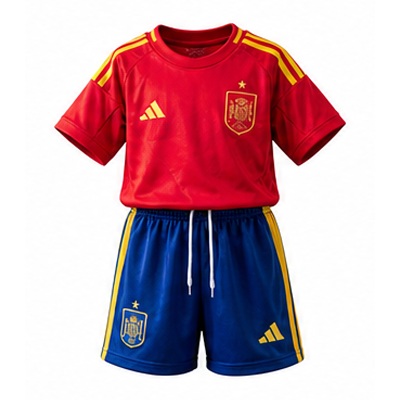 Spain 2024 Home Full kids kit Jersey