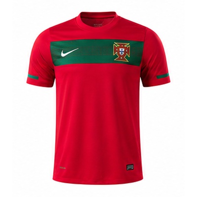Portugal 2010 Player Version Retro Home Jersey