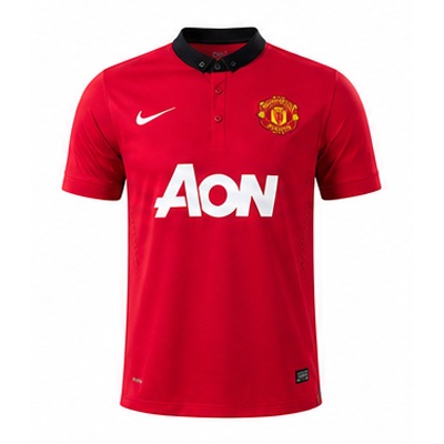 M-U 2013/14 Player Version Retro Home Jersey