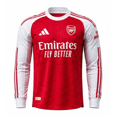 Arsenal 25/26 Home Long Sleeve Player Version Jersey