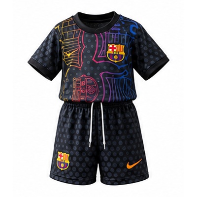 Barcelona 25/26 Training Kit Kids Jersey