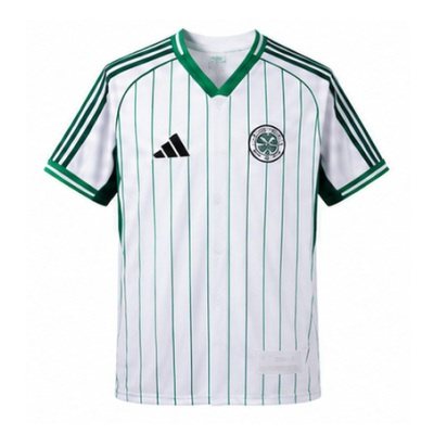 Celtic 25/26 US Pack Full-Button Baseball Jersey White