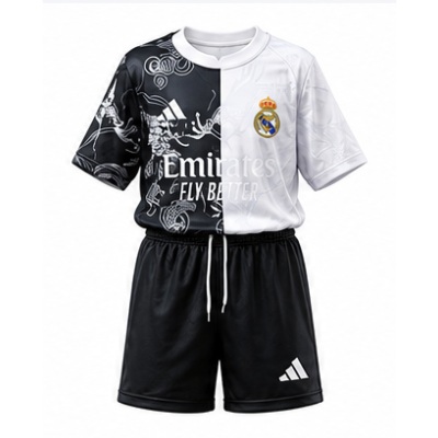 Real Madrid 25/26 Dragon-Special Edition kids kit Jersey size：