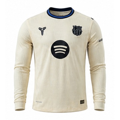 Barcelona 25/26 Player Version Away Long Sleeve Jersey