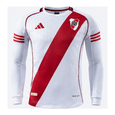River Plate 25/26 Player Version Home Long Sleeve Jersey
