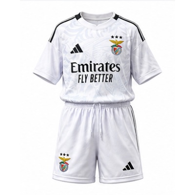 Benfica 25/26 Kids Kit White Training Jersey Size：