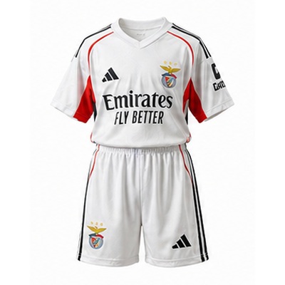 Benfica 25/26 Kids Kit Away Jersey Size：