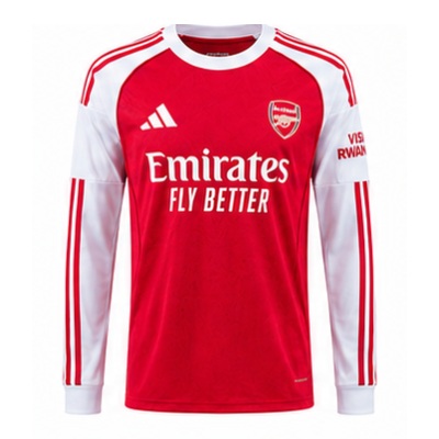Arsenal 25/26 Home Long Sleeve Jersey