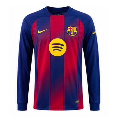 Barcelona 25/26 Home Long Sleeve Jersey