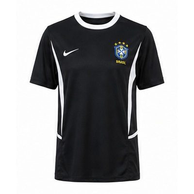 Brazil 2002 Goalkeeper Black Jersey