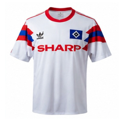 Hamburger 90/91 Home Retro Jersey