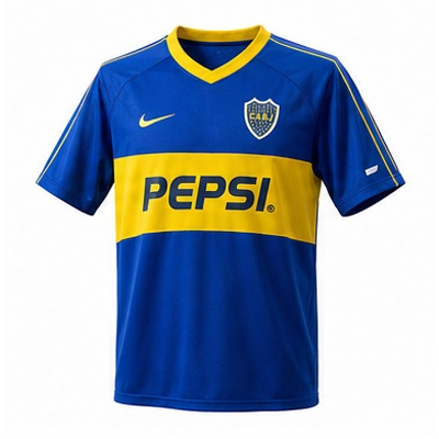 Boca Juniors 03/04 Home Retro Jersey