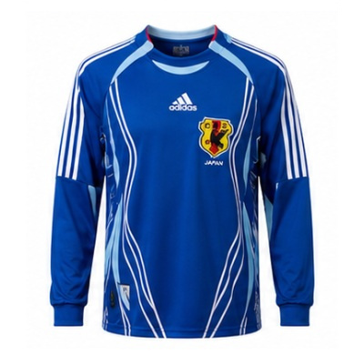 Japan 2006 Home Long Sleeves Retro Jersey