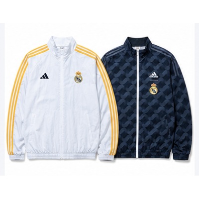 25/26 Real Madrid Trench Coat Reversible