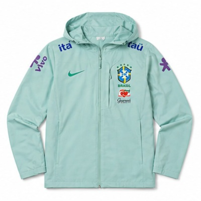 Brazil Windproof Jacket - Light Mint Green, Sizes