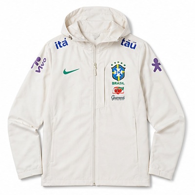 Brazil Windproof Jacket-Off White