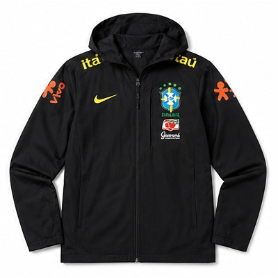 Brazil Windproof Jacket - Black
