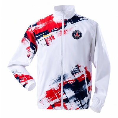 PSG Reversible Jacket Windbreaker - White & Brown