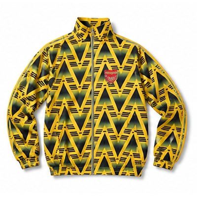 Arsenal Reversible Jacket Windbreaker - Yellow & Grey