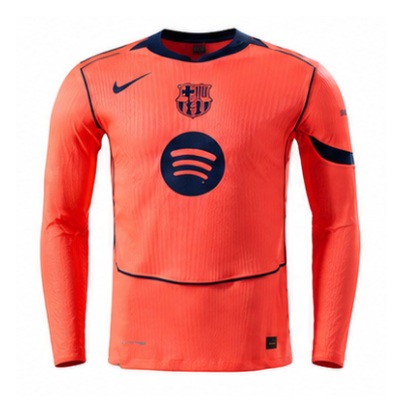 Barcelona 25/26 Third Away Long-Sleeve Player Version Jersey