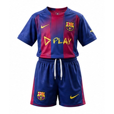 Barcelona 25/26 collaboration x DPLAY Kids Kit Jersey