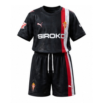 Sporting Gijon 25/26 Away Kids Kit Jersey