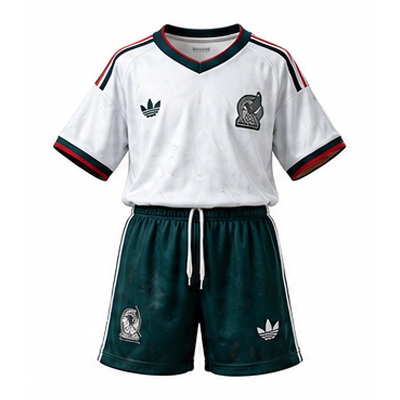 Mexico 2026 Away Kids Kit Jersey